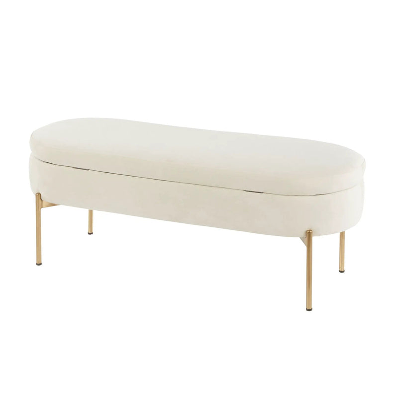 Chloe - Contemporary / Glam Bench by Unique Piece Furniture