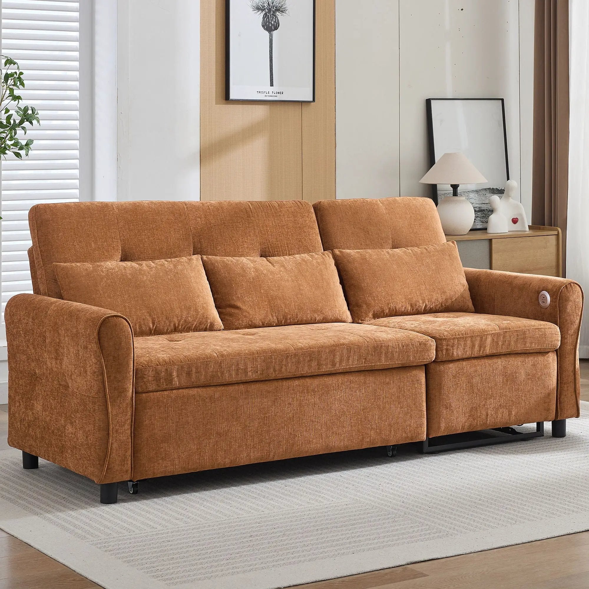 3 Seater Sofa Bed And Reversible Recliner by HouseOfZazla