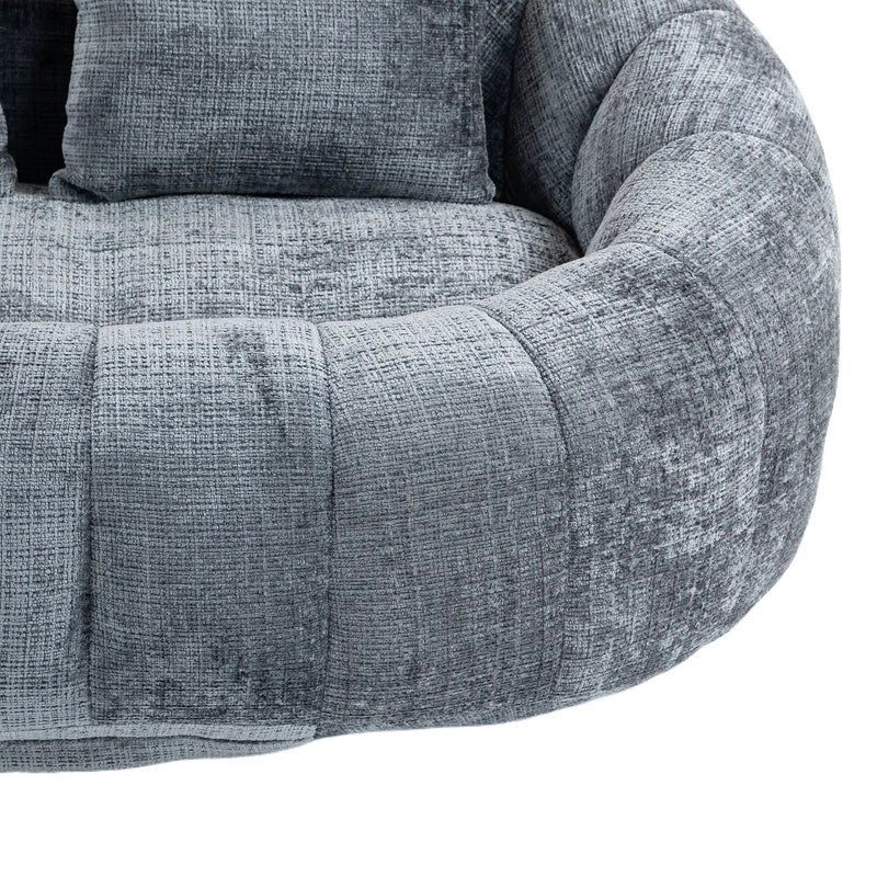 Bean Bag Lazy Sofa Durable Comfort Lounger by BLAKHOM