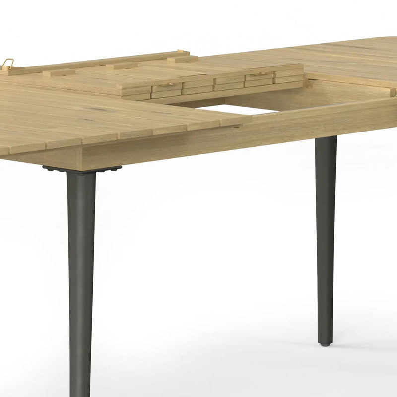 Beachside - Outdoor Extendable Dining Table - Light Teak by Unique Piece Furniture