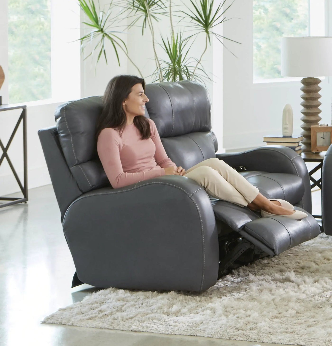 Angelo - Power Reclining Loveseat by Unique Piece Furniture