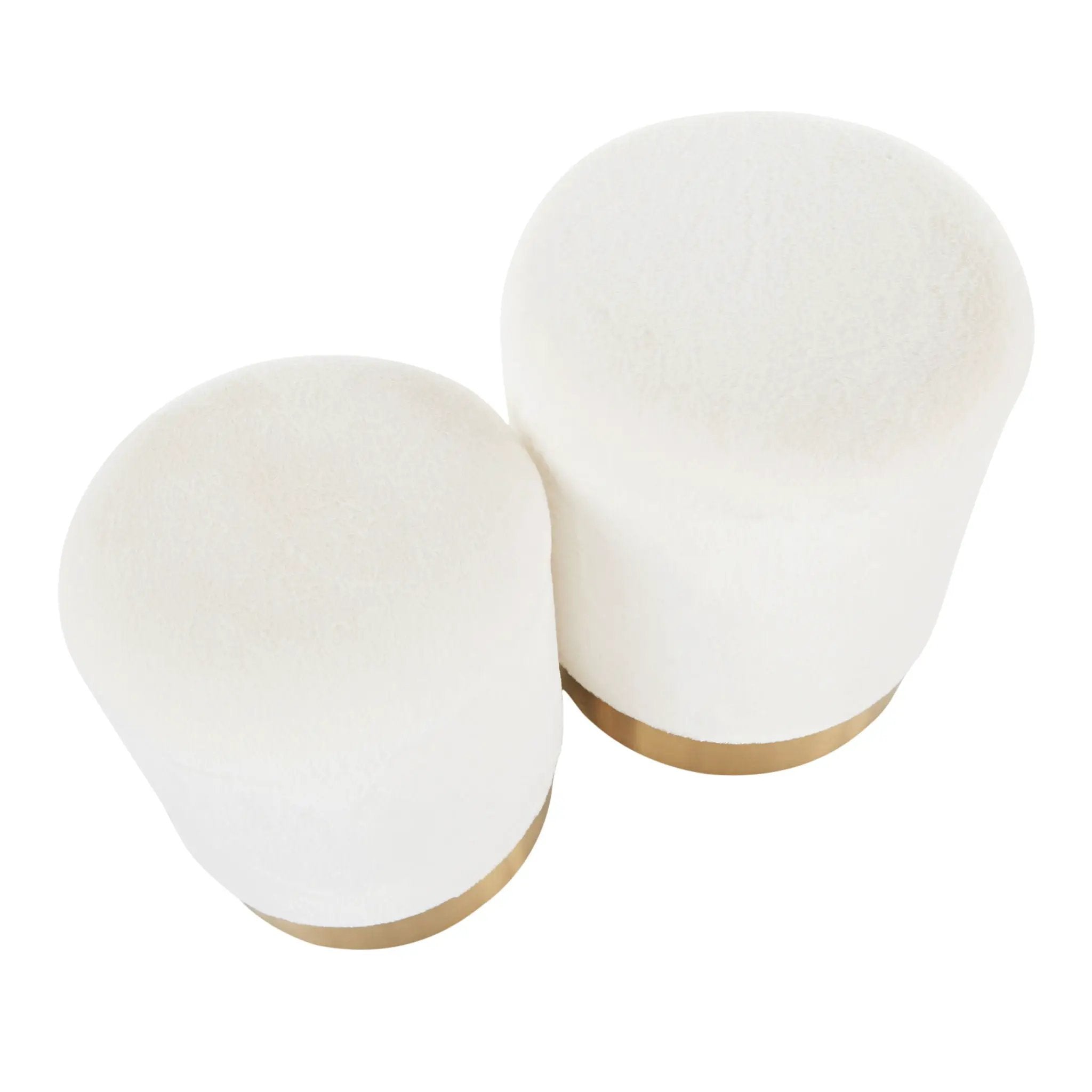 Marla - Contemporary Nesting Ottoman Set by Unique Piece Furniture
