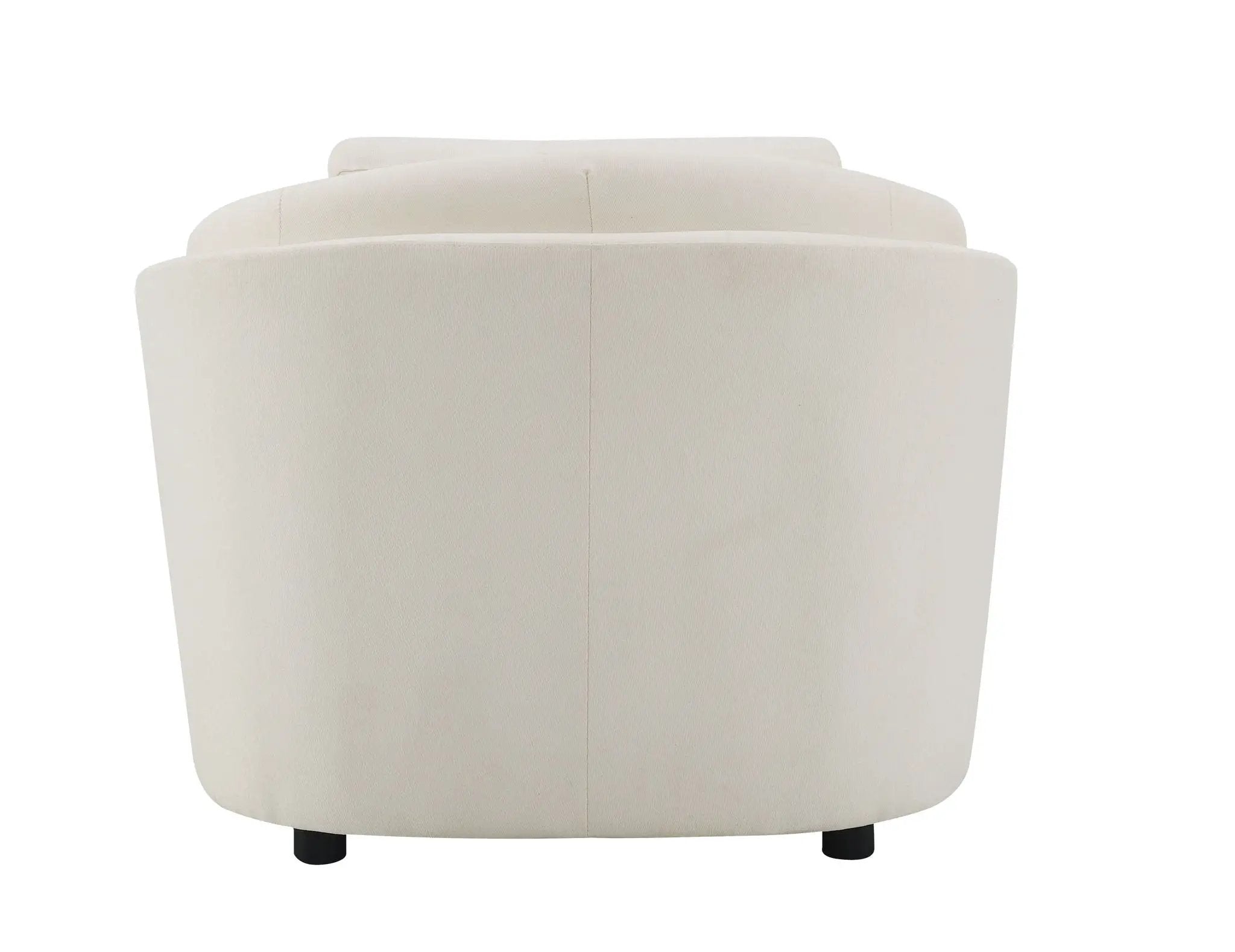 Mariko - Linen Chair With 1 Toss Pillow - Beige by Unique Piece Furniture