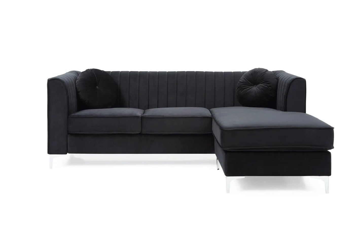 Delray - Micro Suede Sofa Chaise by HouseOfZazla