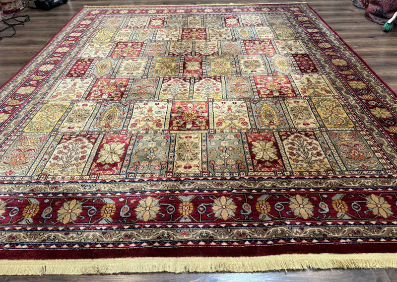 Karastan Bakhtiyari Rug 8.8 x 10, Antique Legends Karastan Wool Carpet #2200-202, Multicolor Panel by Jewel Rugs