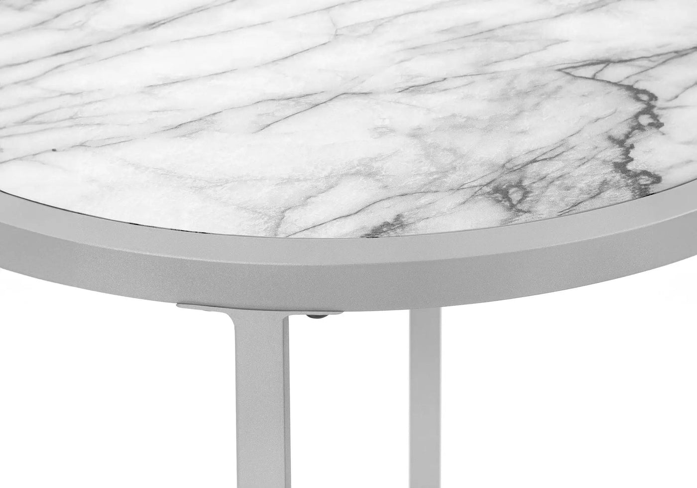 Round Accent Side Table, Contemporary & Modern by Unique Piece Furniture