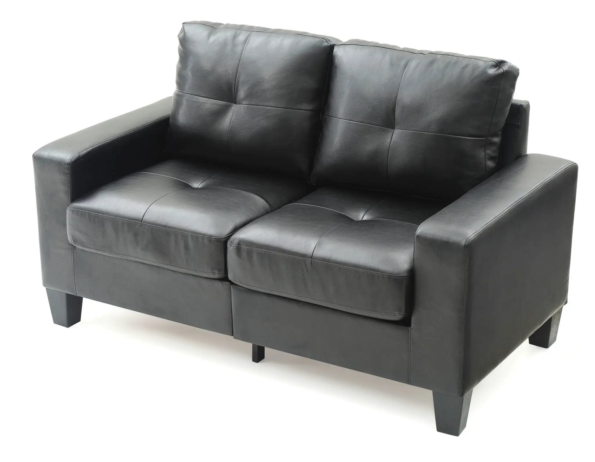 Newbury - Track Arm Loveseat For Cozy Spaces by Unique Piece Furniture