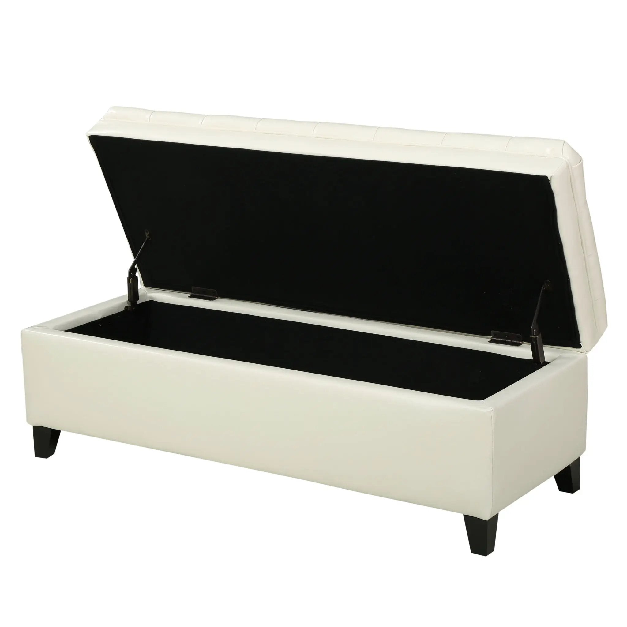 Juliana Storage Ottoman With Birch Legs by HouseOfZazla