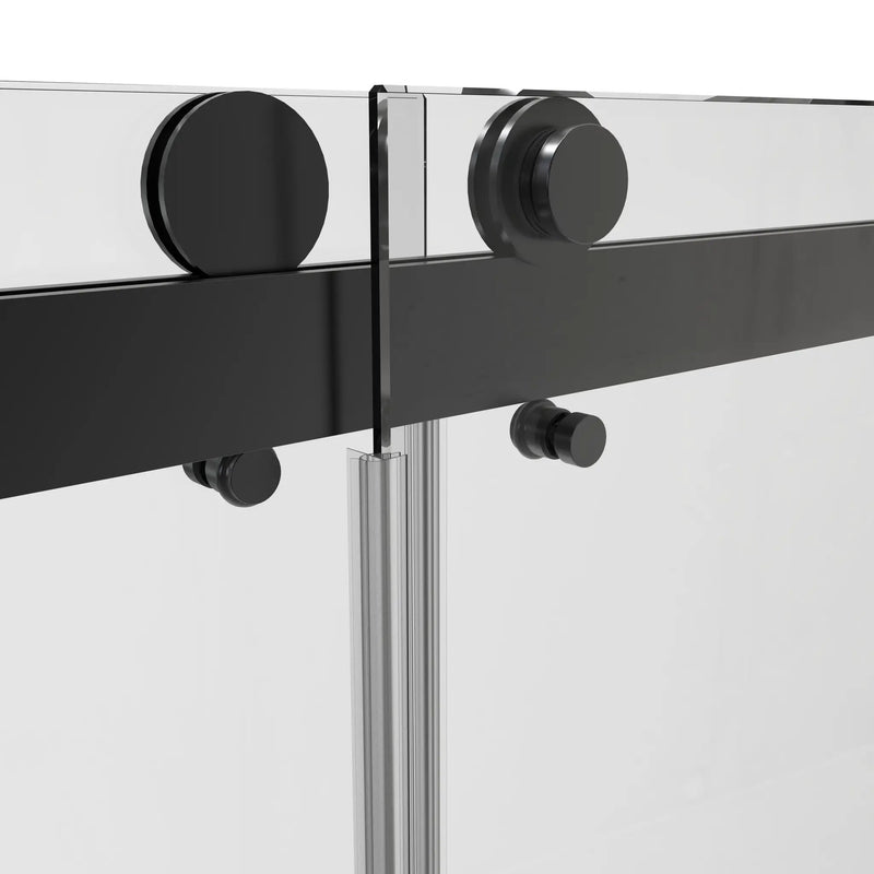 60"W x 75"H Double-Sliding Shower Door by HouseOfZazla