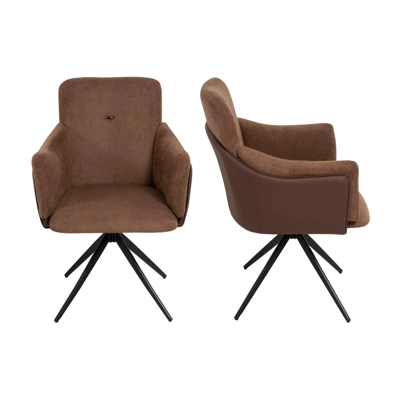 Swivel Home Office Desk Chairs With Arm (Set of 2) by HouseOfZazla
