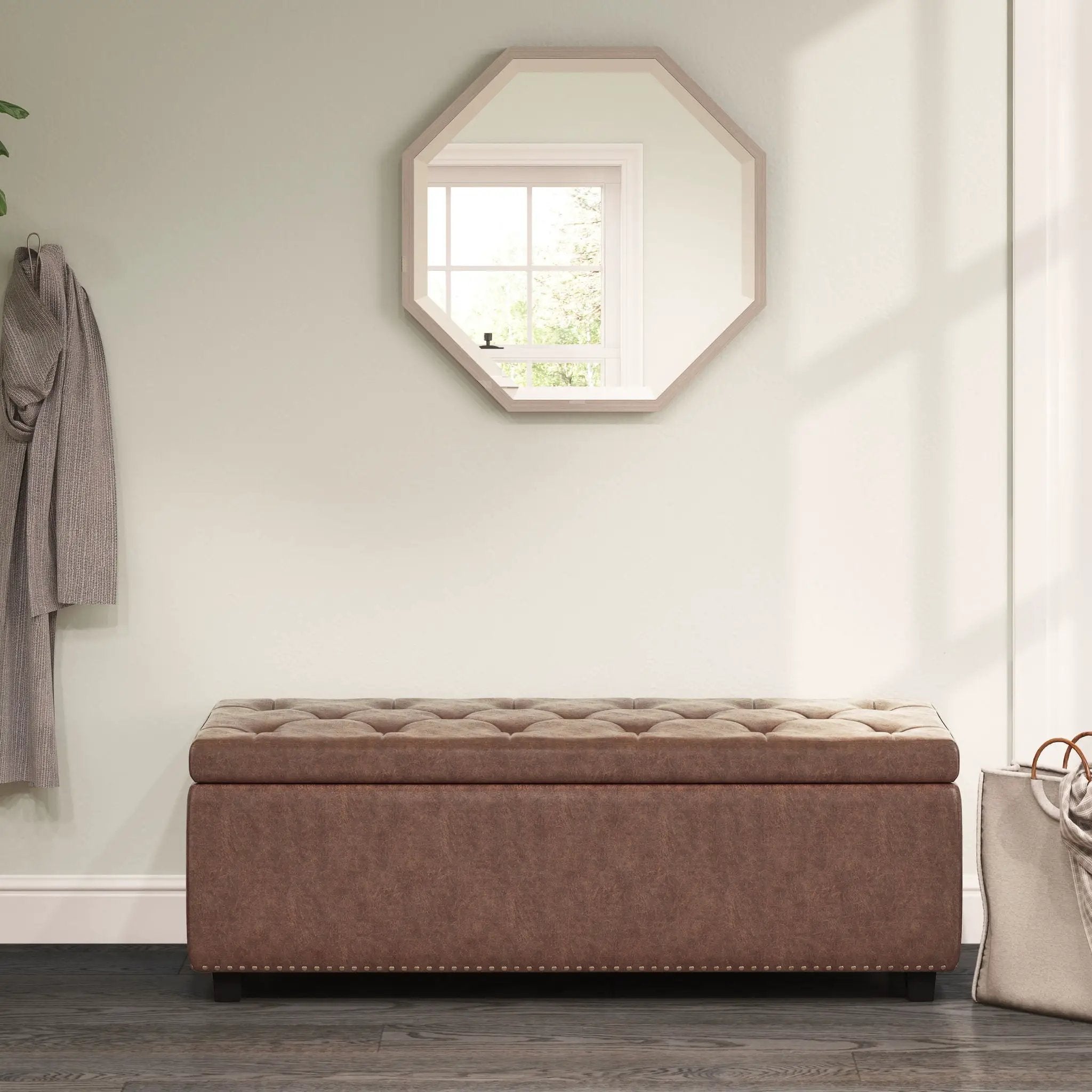 Hamilton - Upholstered Storage Ottoman by HouseOfZazla