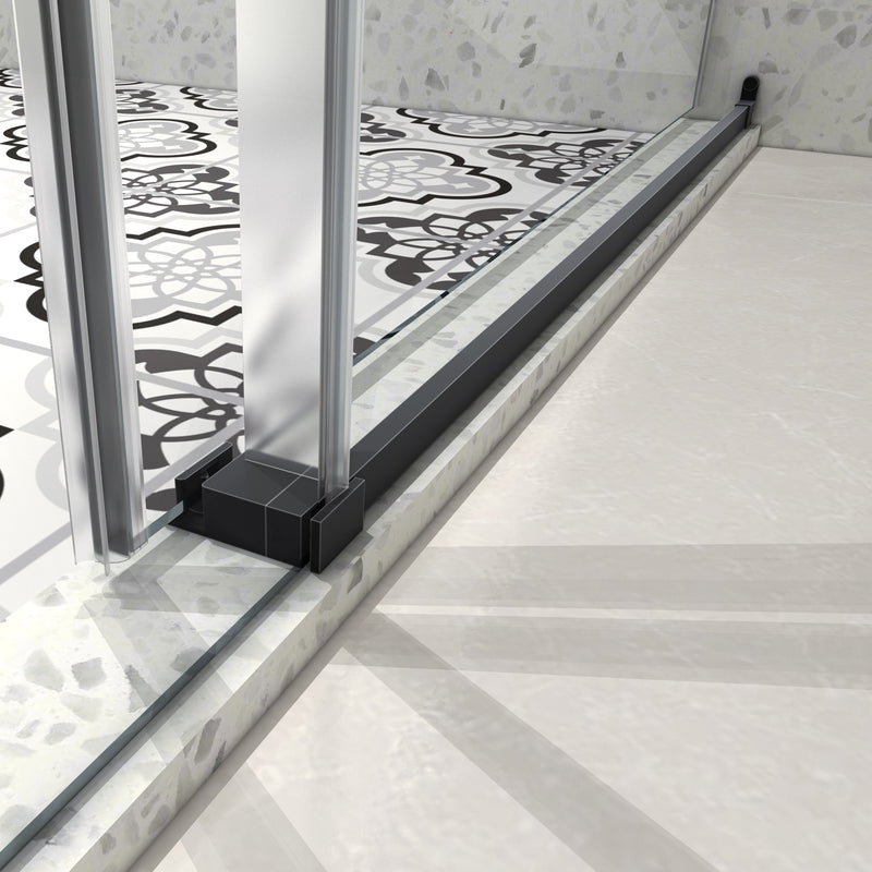 6063 Matte Tempered Glass Shower Door by HouseOfZazla