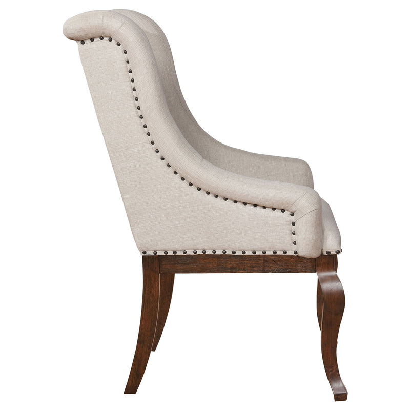 Atwell - Upholstered Arm Chair (Set of 2) - Rustic by HouseOfZazla
