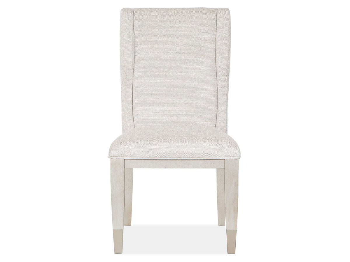 Lenox - Upholstered Host Side Chair (Set of 2) - Warm Silver, photo 7 of 7