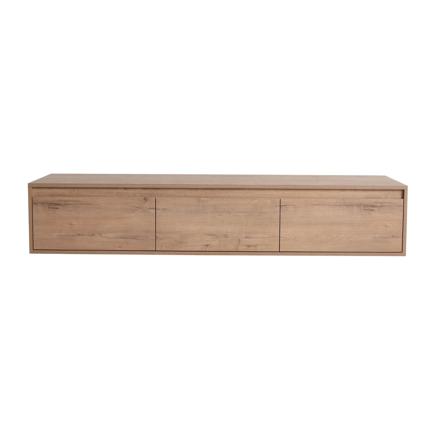 Modern Minimalist Bathroom Cabinet With Soft Close Drawers And Floating Mounting Design by HouseOfZazla