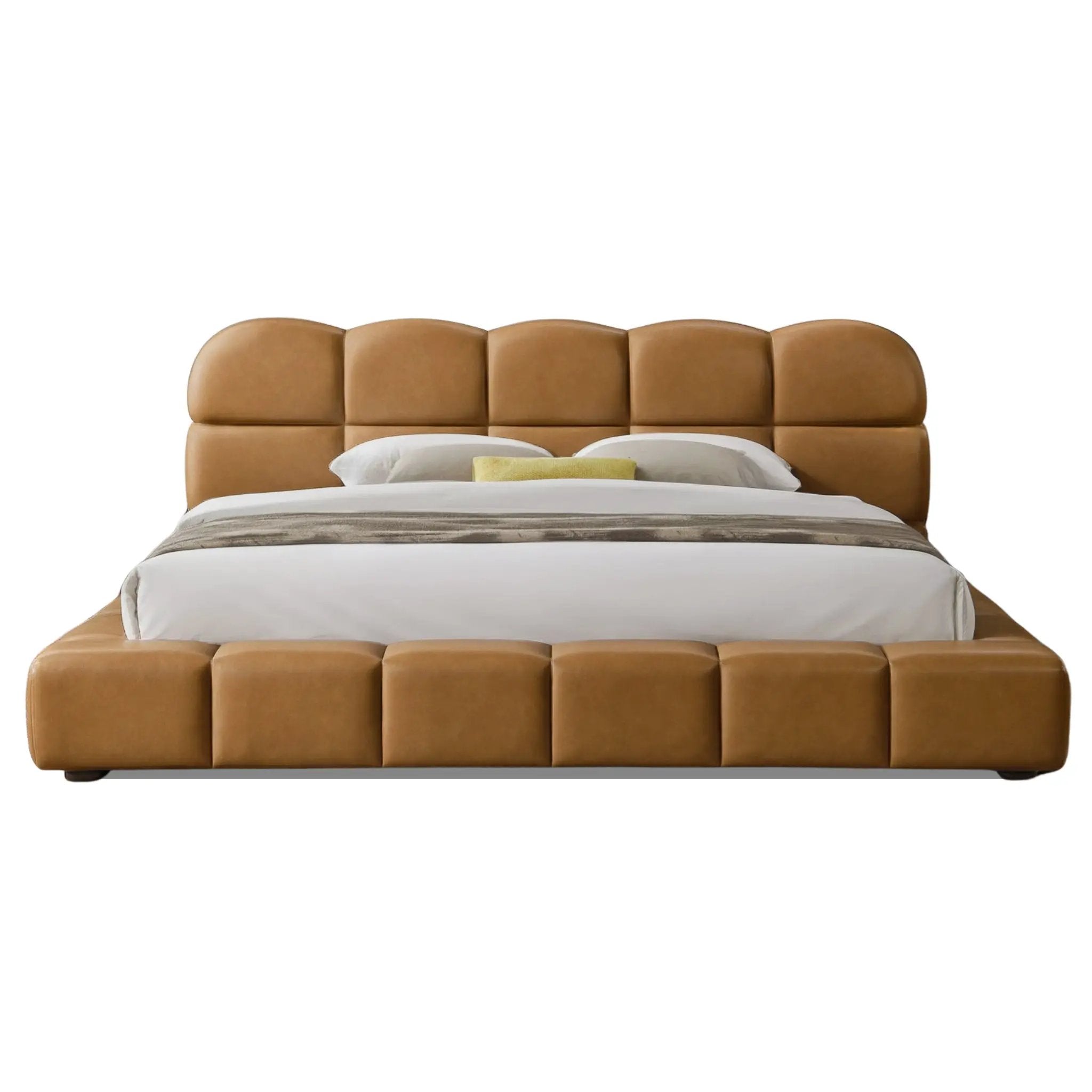 Roswell Luxurious King Size Platform Bed by HouseOfZazla