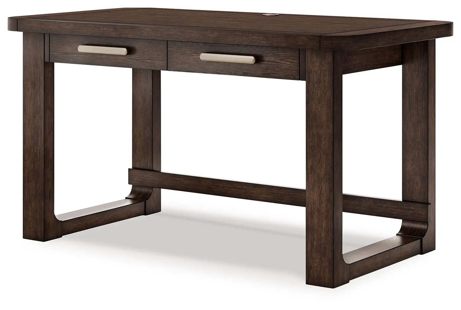 Breckington - Home Office Desk - Dark Brown by Unique Piece Furniture