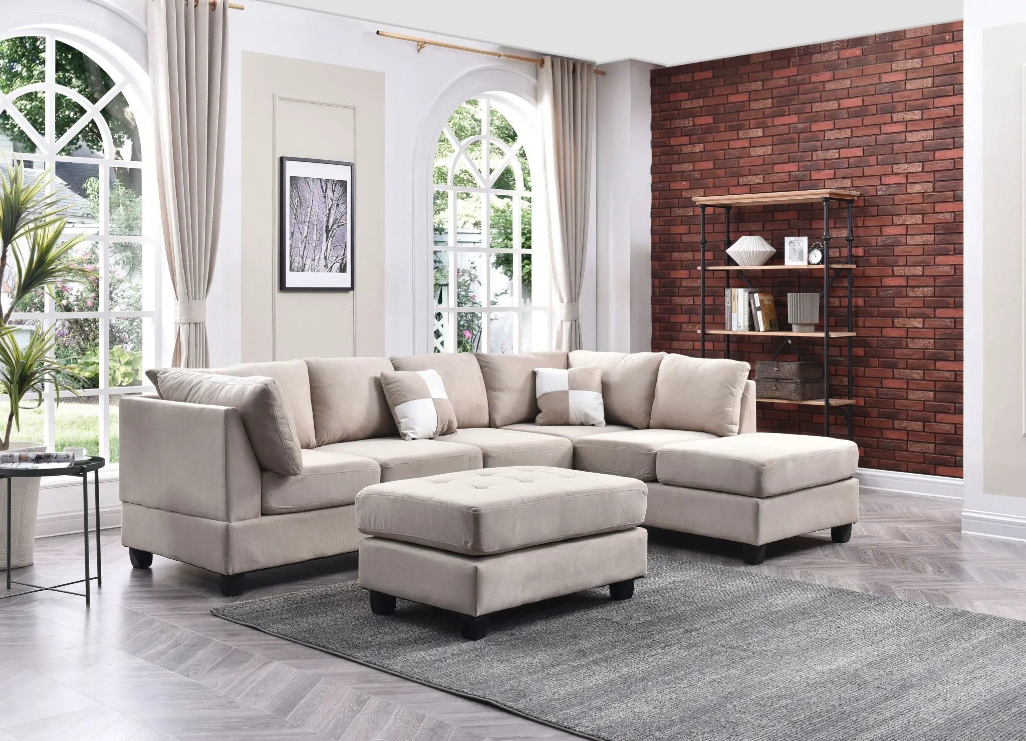 Malone - Comfort Sectional by Unique Piece Furniture