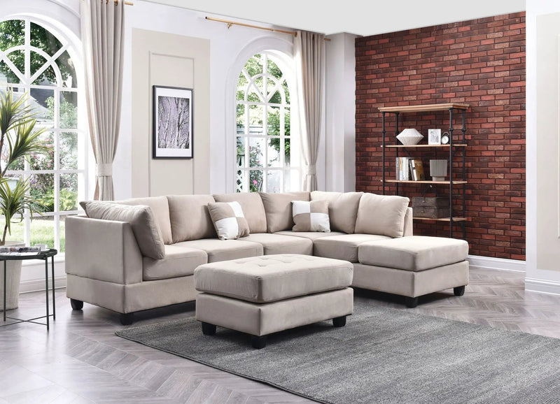 Malone - Comfort Sectional by Unique Piece Furniture