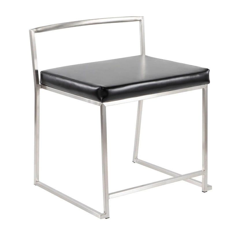 Fuji - Contemporary Stackable Dining Chair (Set of 2) by HouseOfZazla