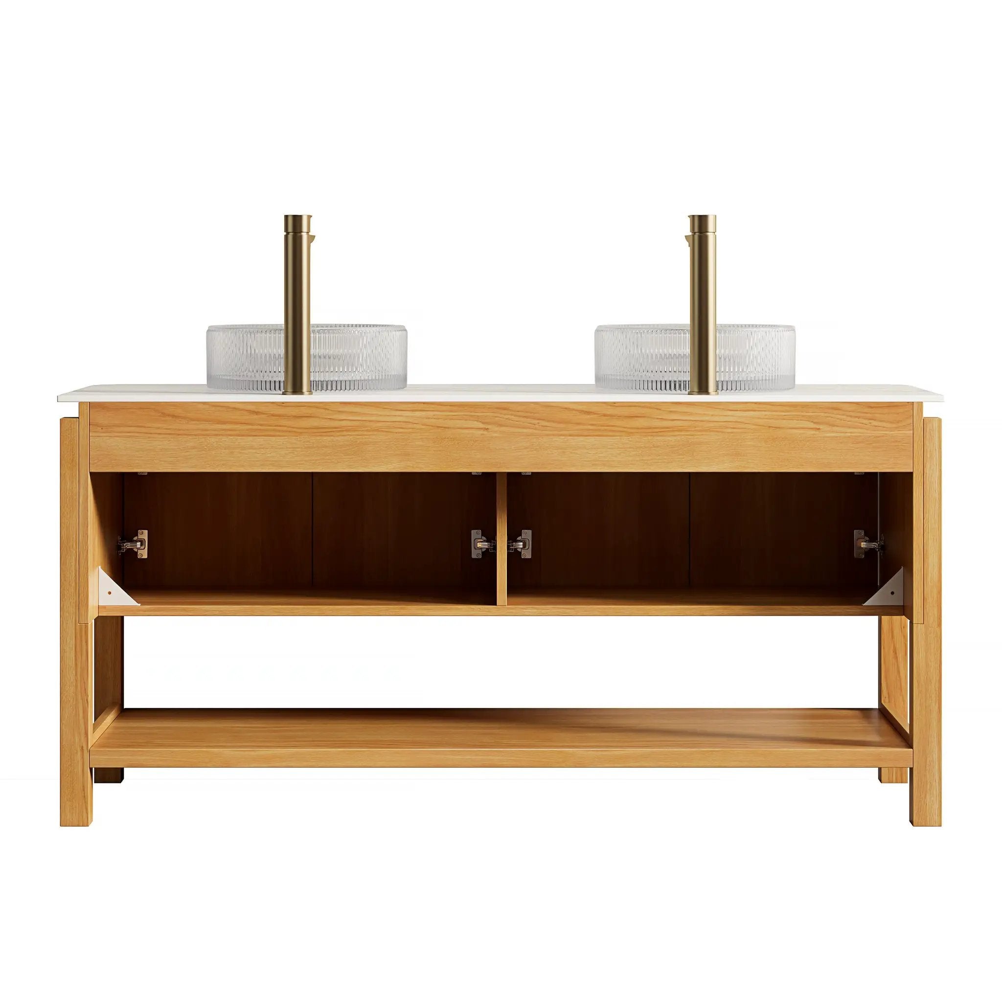 Sharma 60" Bathroom Vanity & Sinks by HouseOfZazla