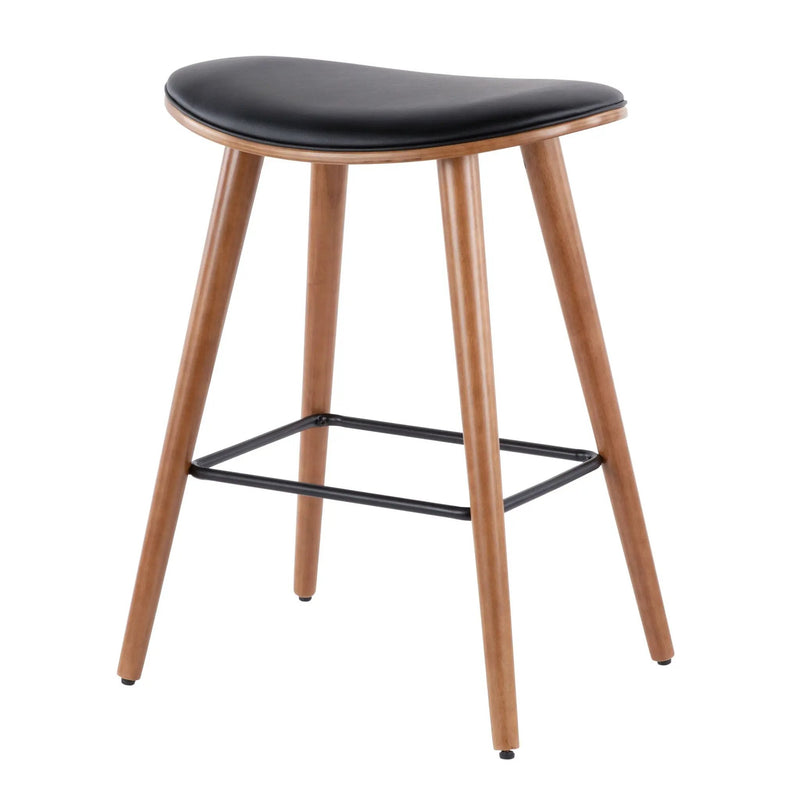 Saddle - Contemporary Counter Stool (Set of 2) by Unique Piece Furniture