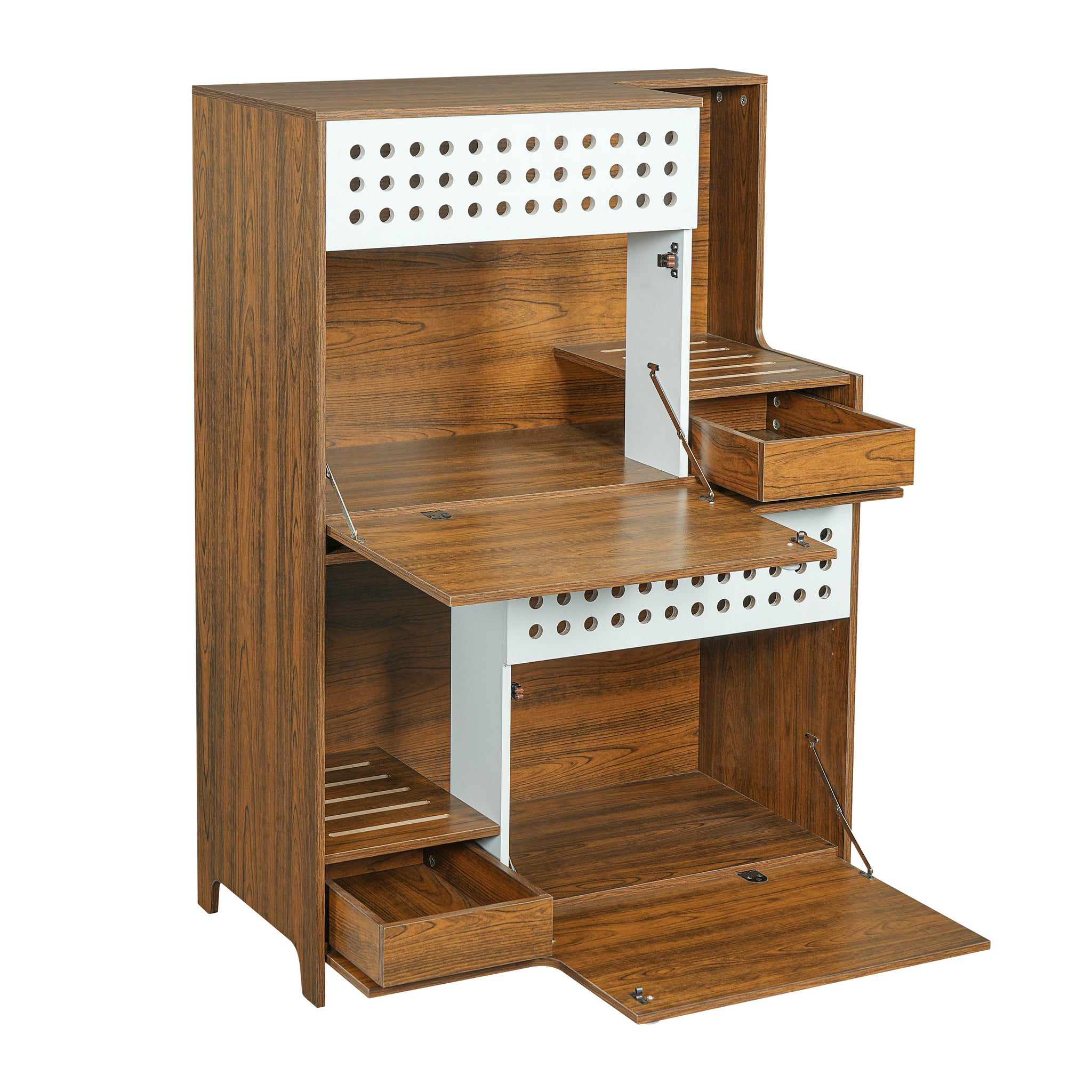 Modern 2-in-1 Cat Furniture, Litter Box Enclosure Side Table by HouseOfZazla