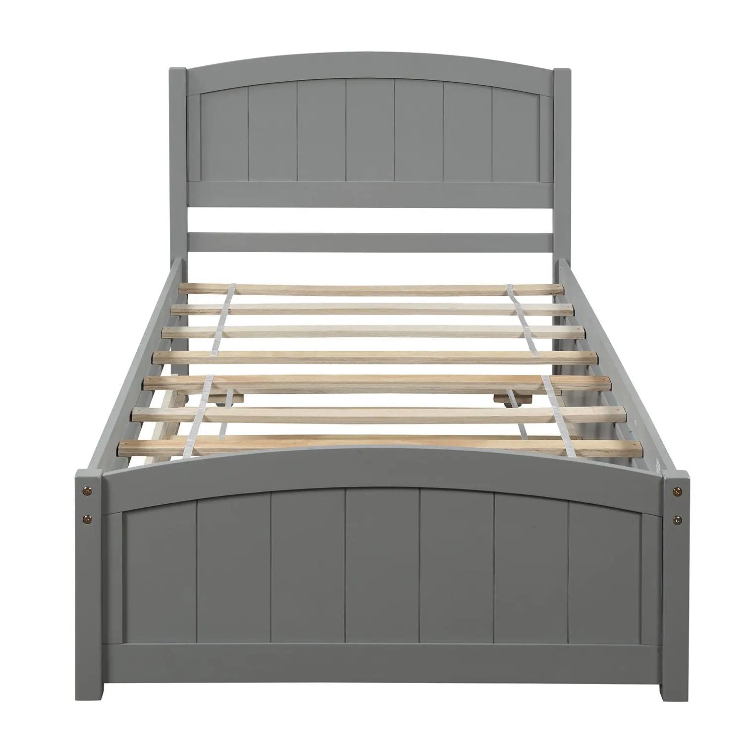 Platform Bed & Headboard, Footboard And Wood Slat Support by HouseOfZazla