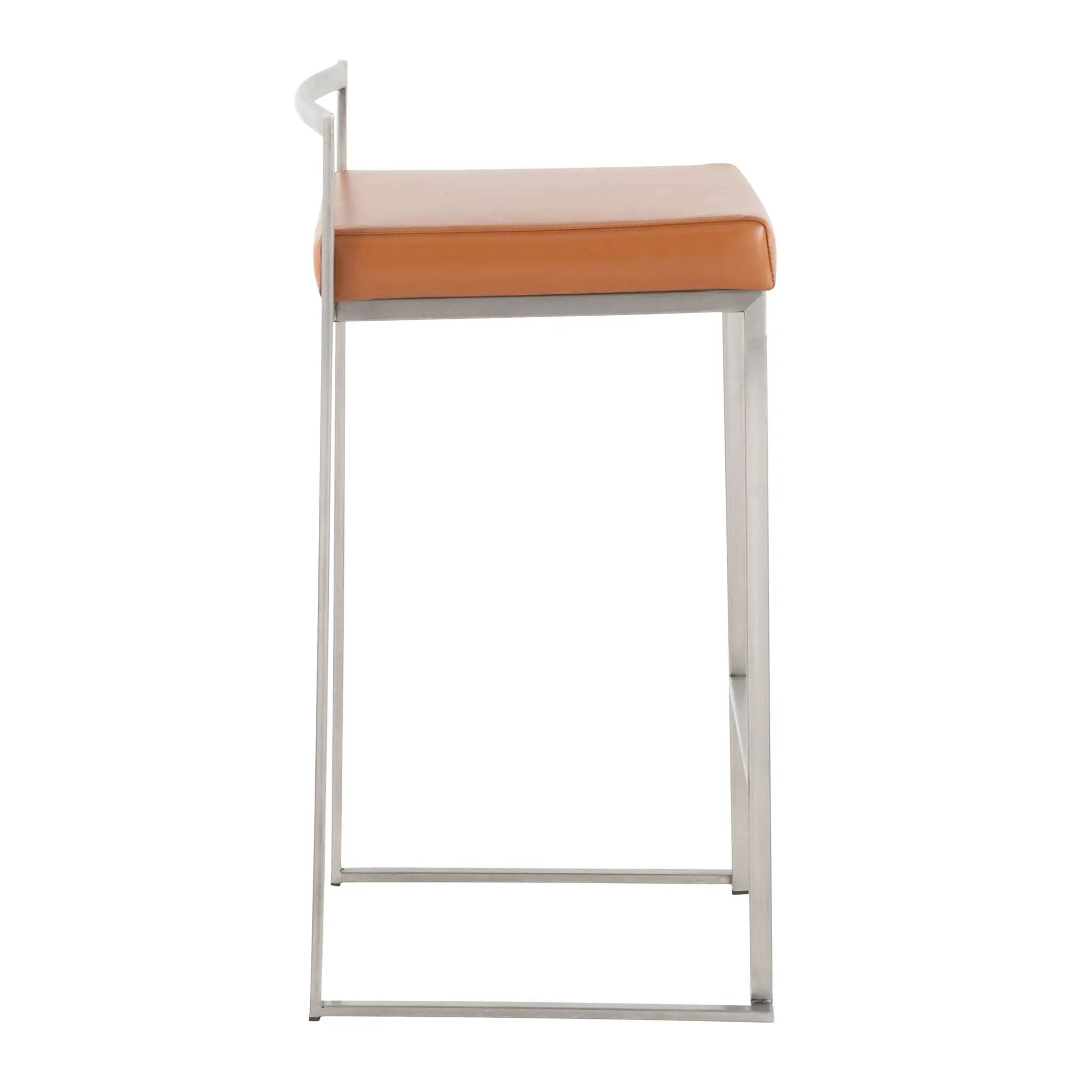 Fuji - Contemporary Elegant Stackable Counter Stool Set by HouseOfZazla