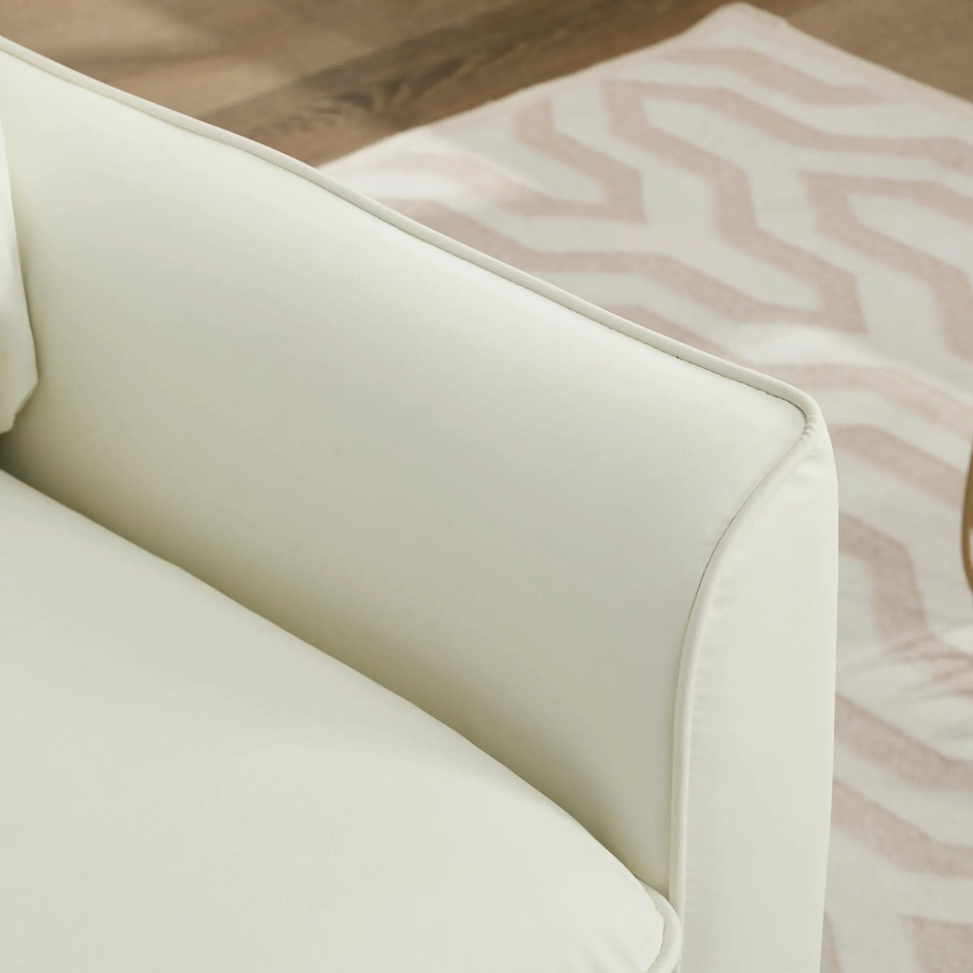TS Cat Paw Leather Upholstered Sofa 2PC by HouseOfZazla