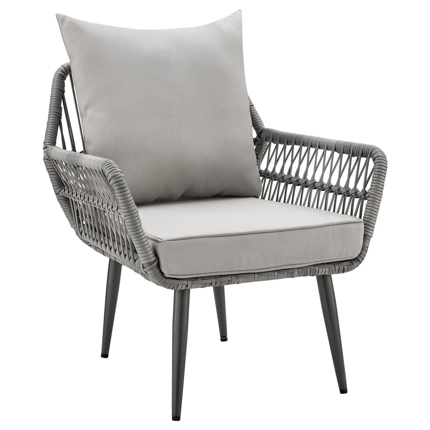 Cannes - 3 Piece Outdoor Patio Conversation Set by HouseOfZazla