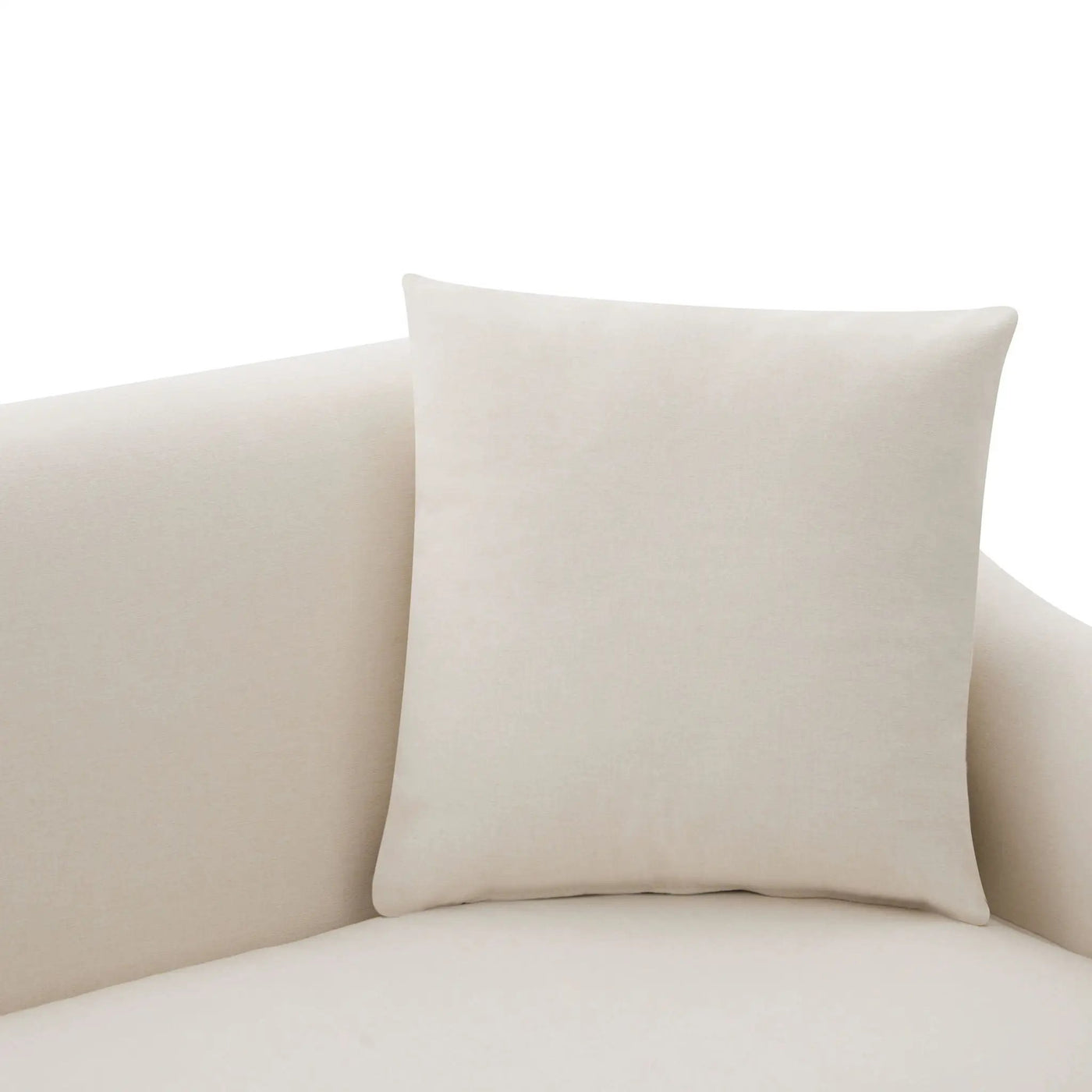 3 Seater Sofa With Wrap Around Armrests And Throw Pillows by HouseOfZazla