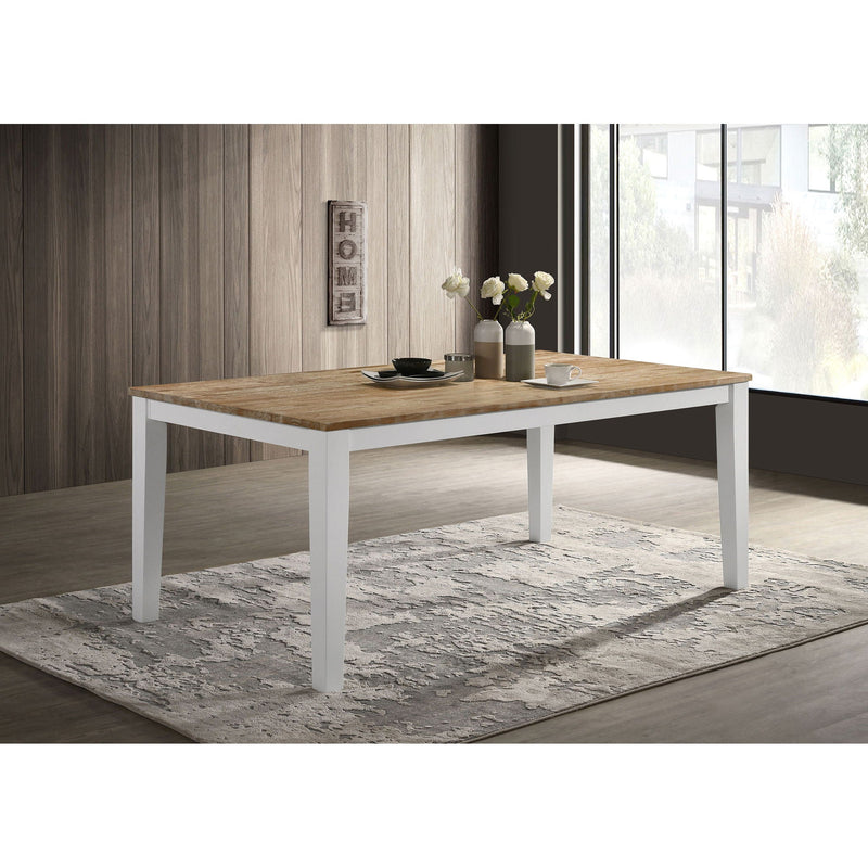 Prager - Rectangular Dining Table - Brown by HouseOfZazla