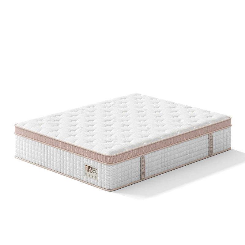 14 Inch Firm Hybrid Mattress – Queen Size by HouseOfZazla