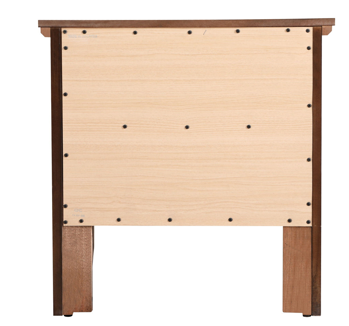 English Dovetailed Drawers Nightstand with Nickel Hardware - Multiple Colors, photo 25 of 26