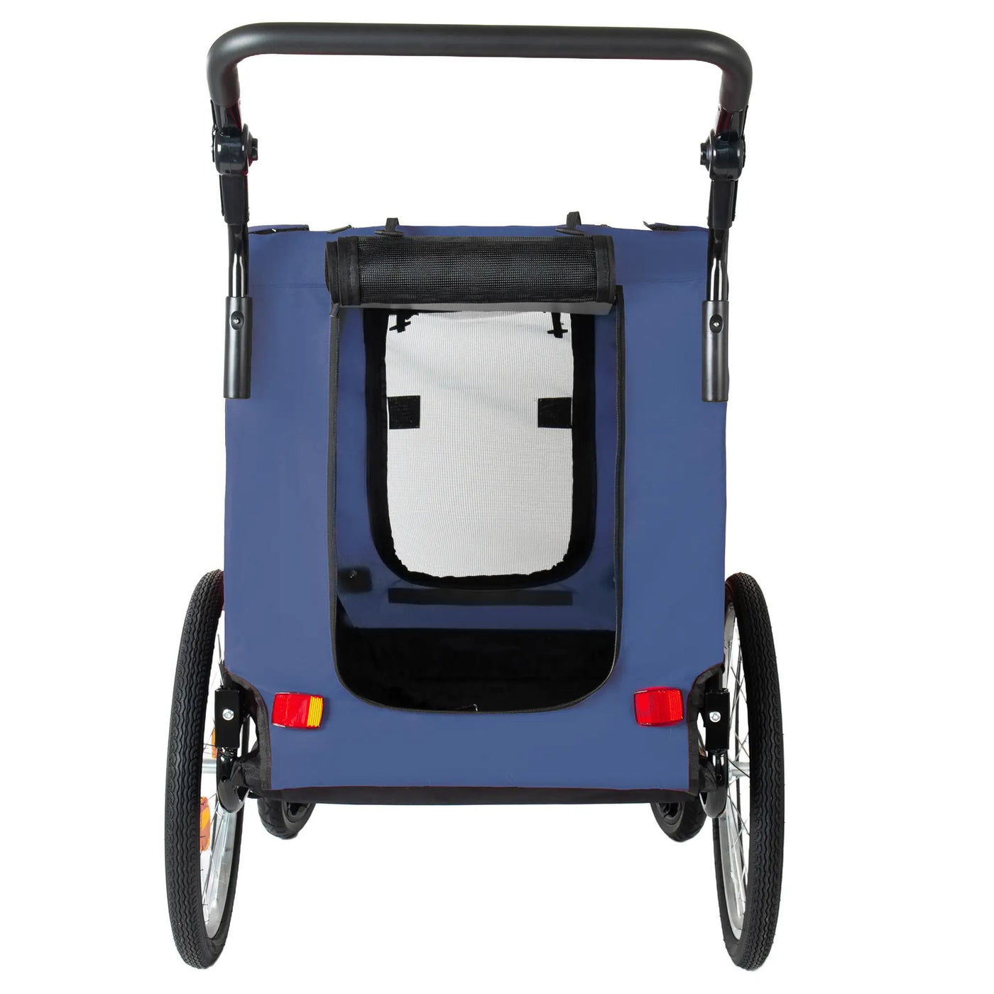 2-in-1 Bike Trailer & Pet Stroller for Dogs up to 100lbs by HouseOfZazla