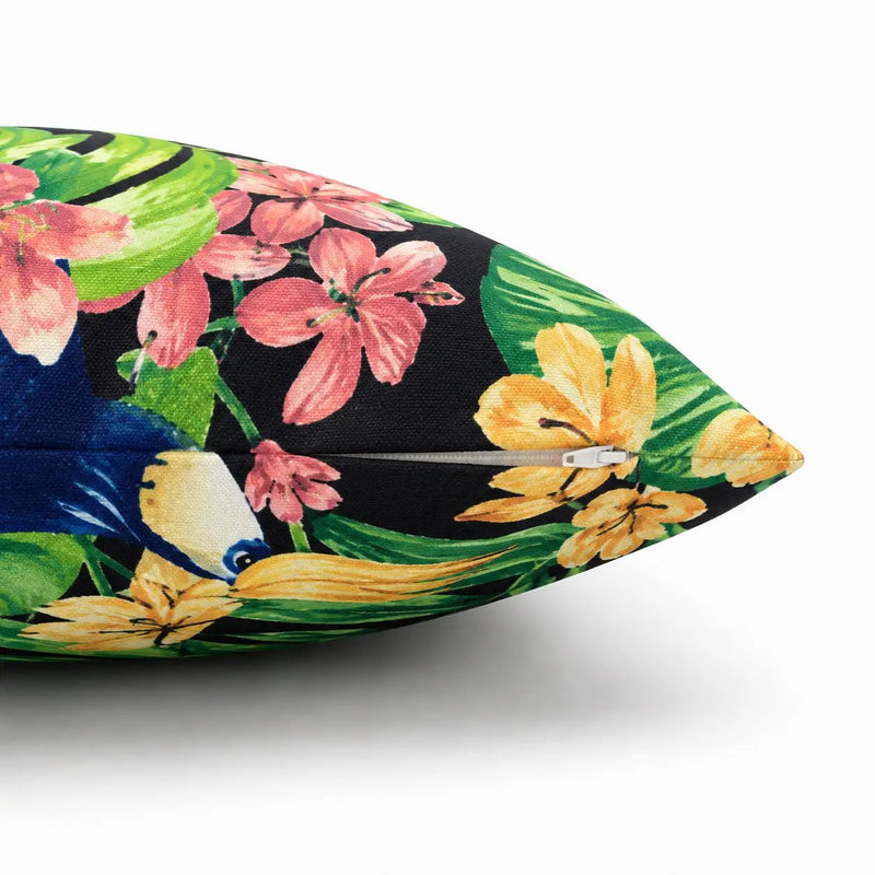 6 Pack Outdoor Pillow Covers - Water-Repellent Decorative Cushion Covers by HouseOfZazla