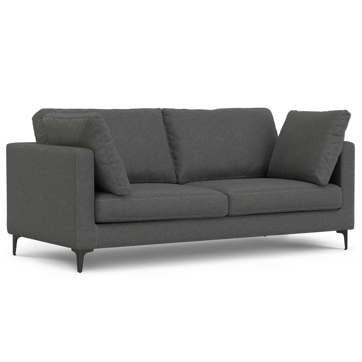 Ava - Mid Century Sofa With Ottoman Set by HouseOfZazla