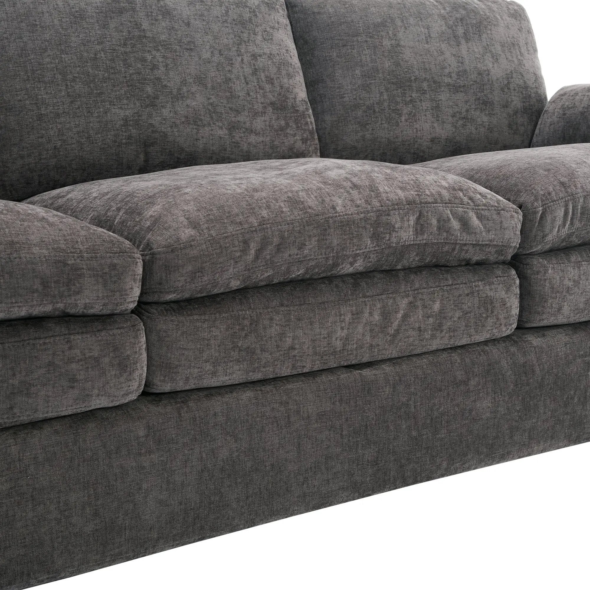 Cozy Upholstered Cushion Loveseat Sofa For Living Room by HouseOfZazla