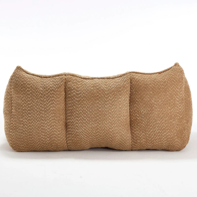 Comfortable Dual Beanbag Chair With High Resilience Foam Core For 2 People by HouseOfZazla