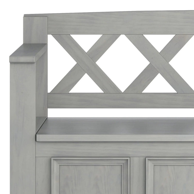 Amherst - Handcrafted Entryway Storage Bench by HouseOfZazla