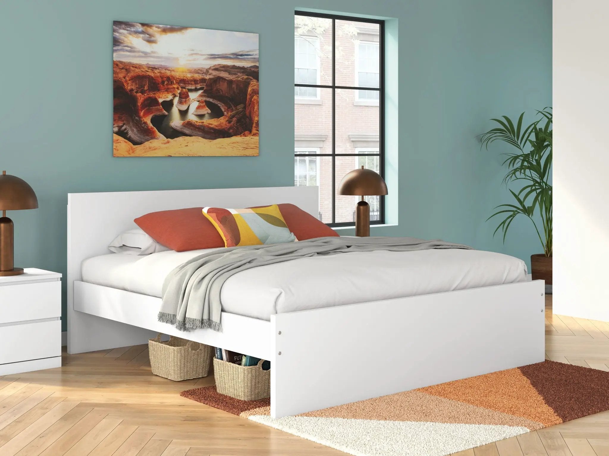 Onita - Panel Platform Bed by Unique Piece Furniture