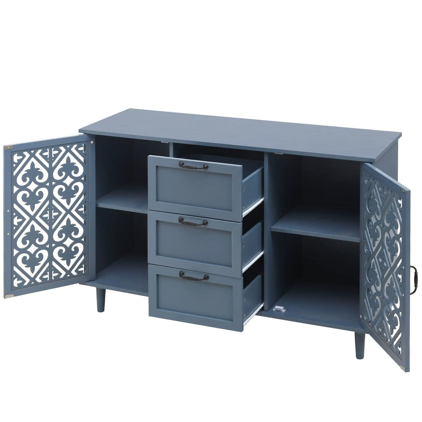2 Door 3 Drawer Cabinet by HouseOfZazla