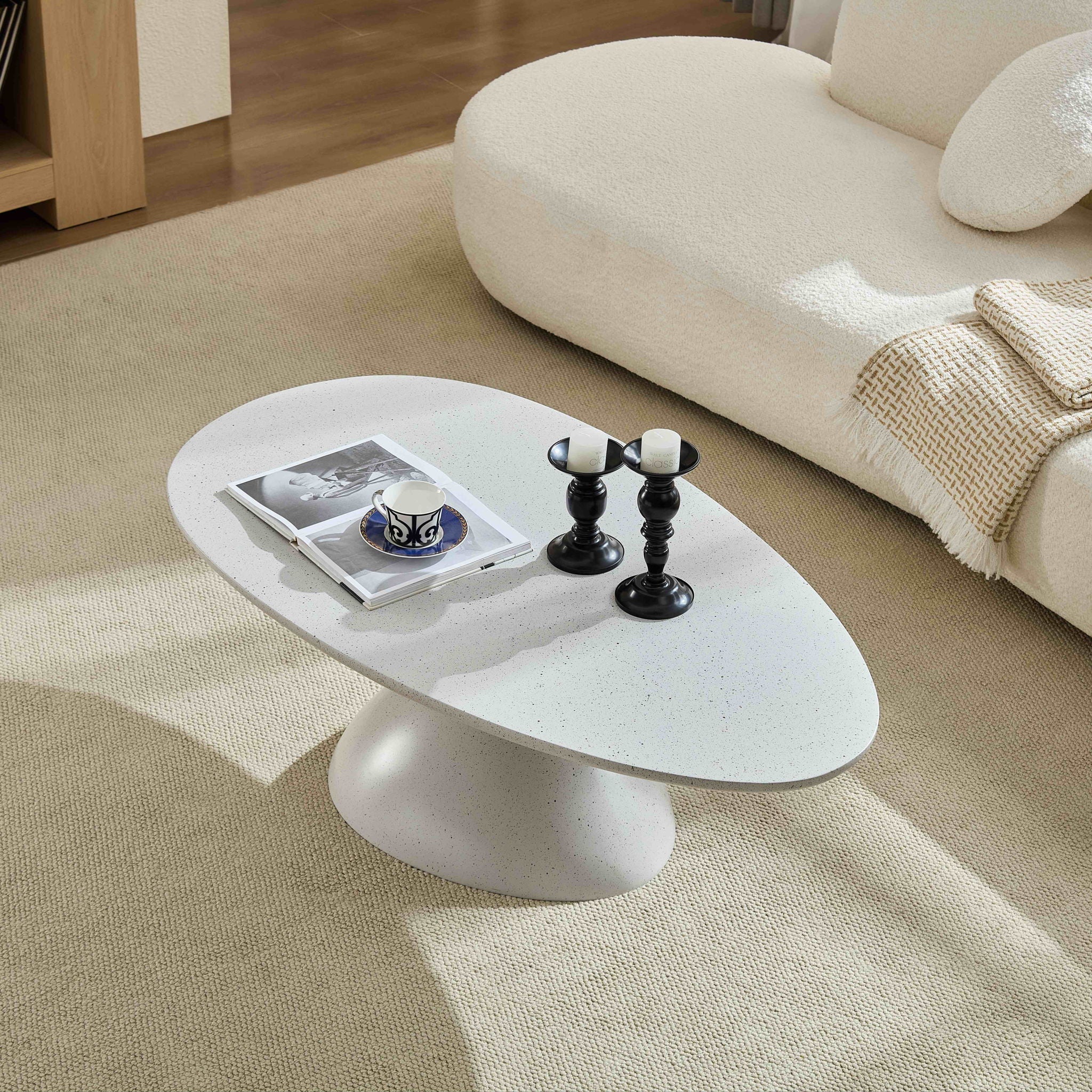Lucky Stone Shaped Table by HouseOfZazla