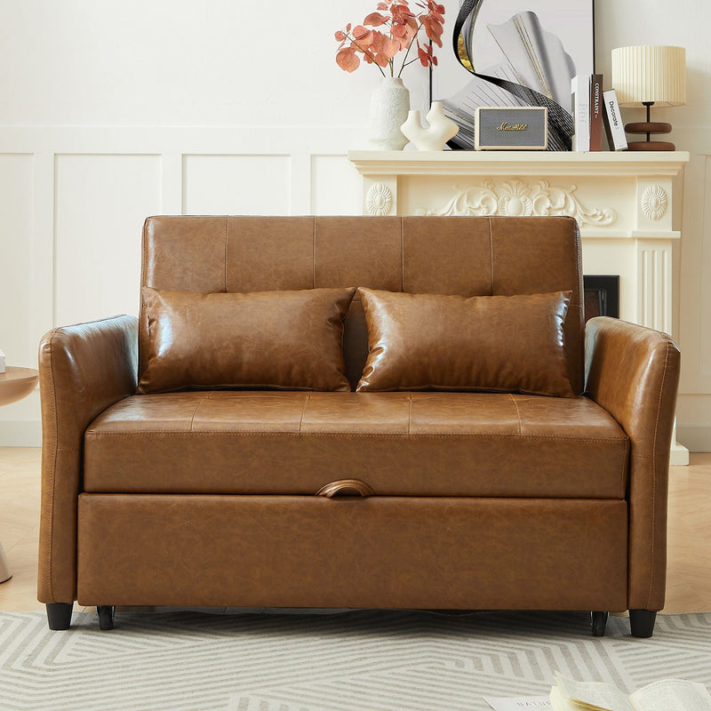 Convertible Sleeper Sofa Bed With 3 USB Ports by HouseOfZazla