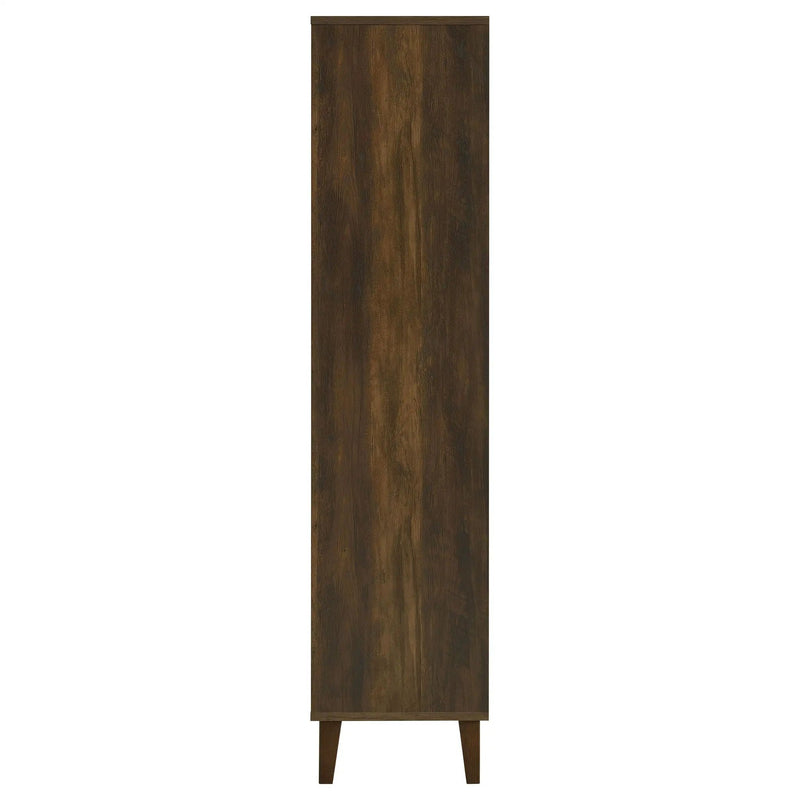 Elouise 4-door Engineered Wood Tall Accent Cabinet Dark Pine by Unique Piece Furniture