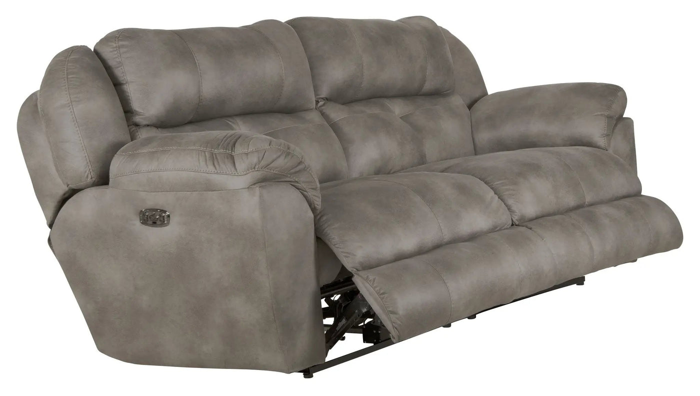 Ferrington - Power Lay Flat Reclining Sofa with Power Adjustable Headrest & Lumbar by Unique Piece Furniture