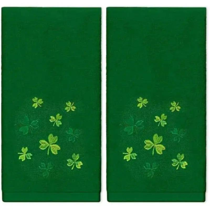 Towels - Absorbent Green 16x24 Set by House Of Avana