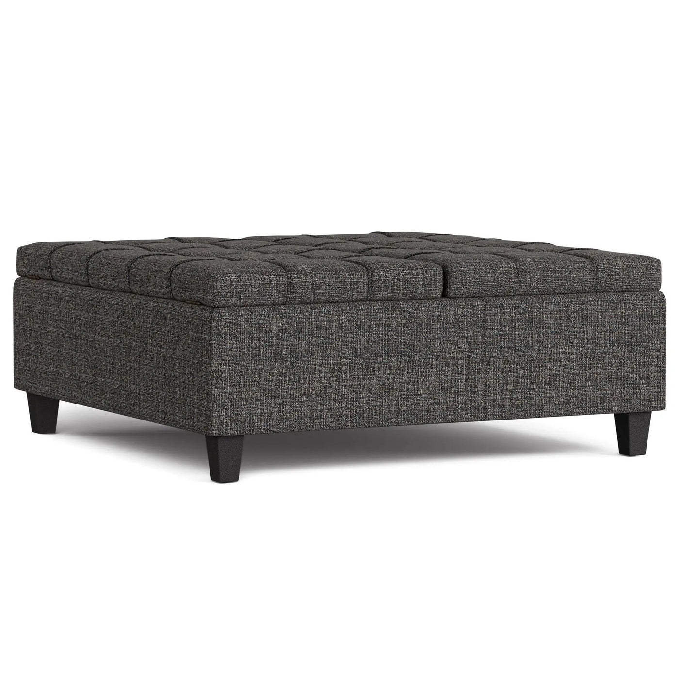 Harrison - Upholstered Coffee Table Storage Ottoman by HouseOfZazla