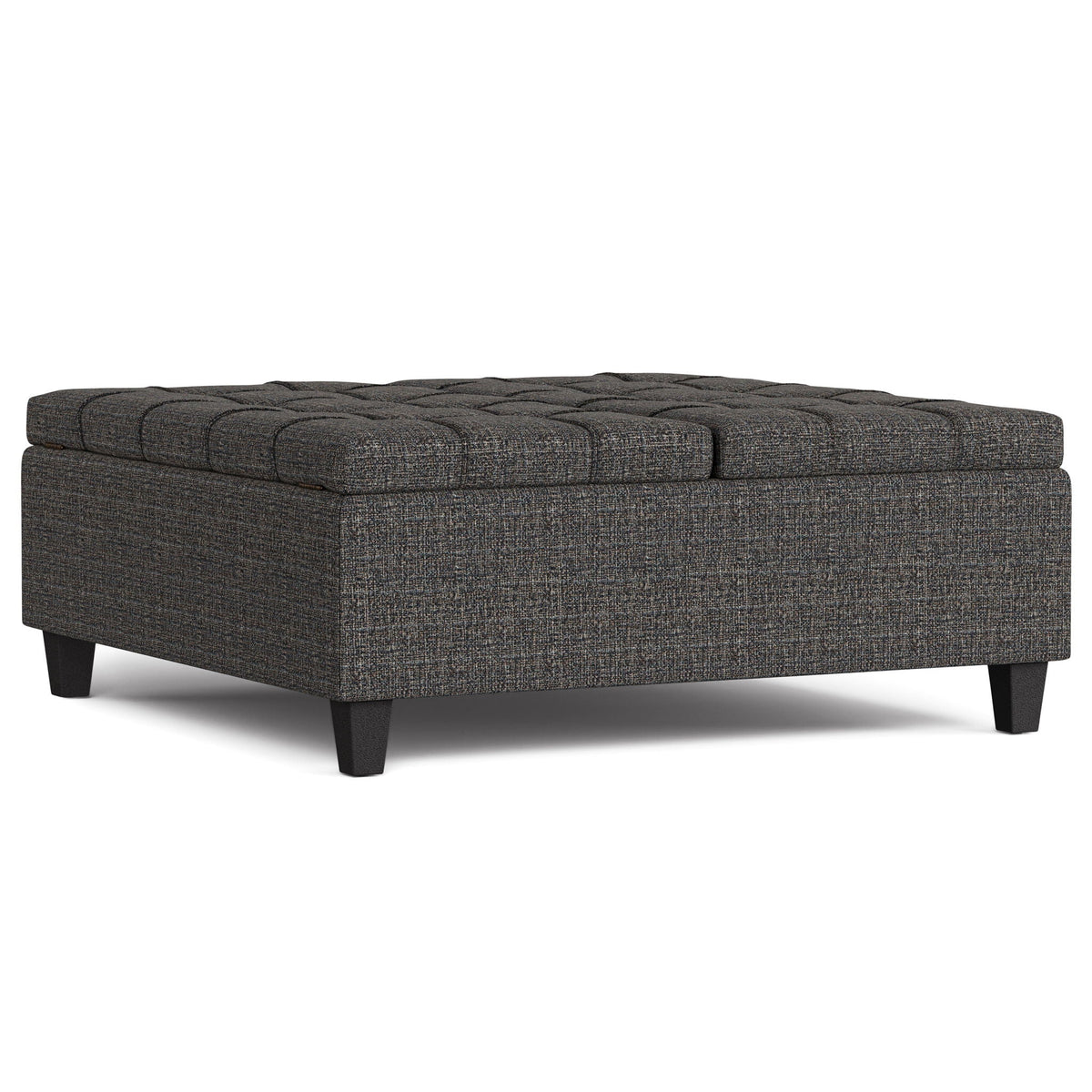 Harrison Storage Ottoman with Lift-Top and Tufted Finish - Multiple Colors, photo 27 of 40